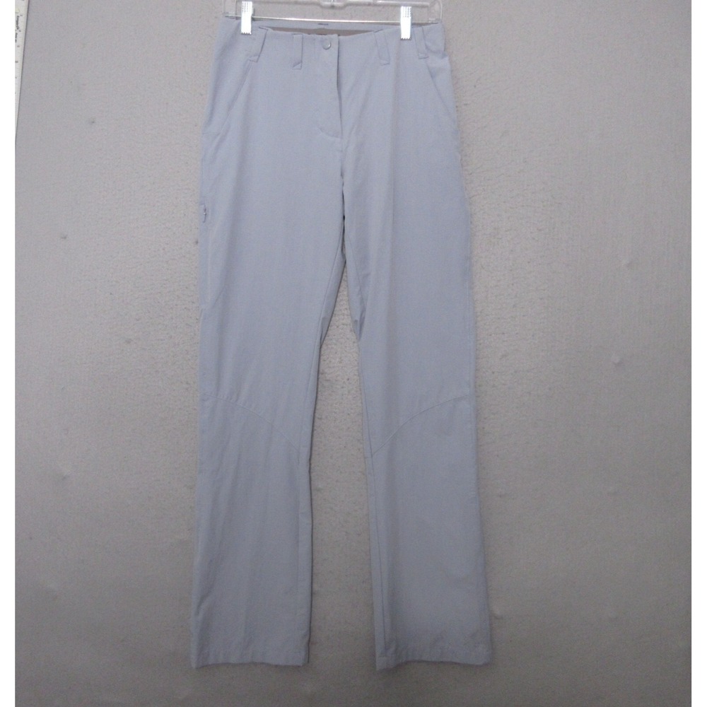 Rohan Pants Women 8 Gray Multiflex‎ Light Pockets Outdoor Hike Camp Golf Pocket